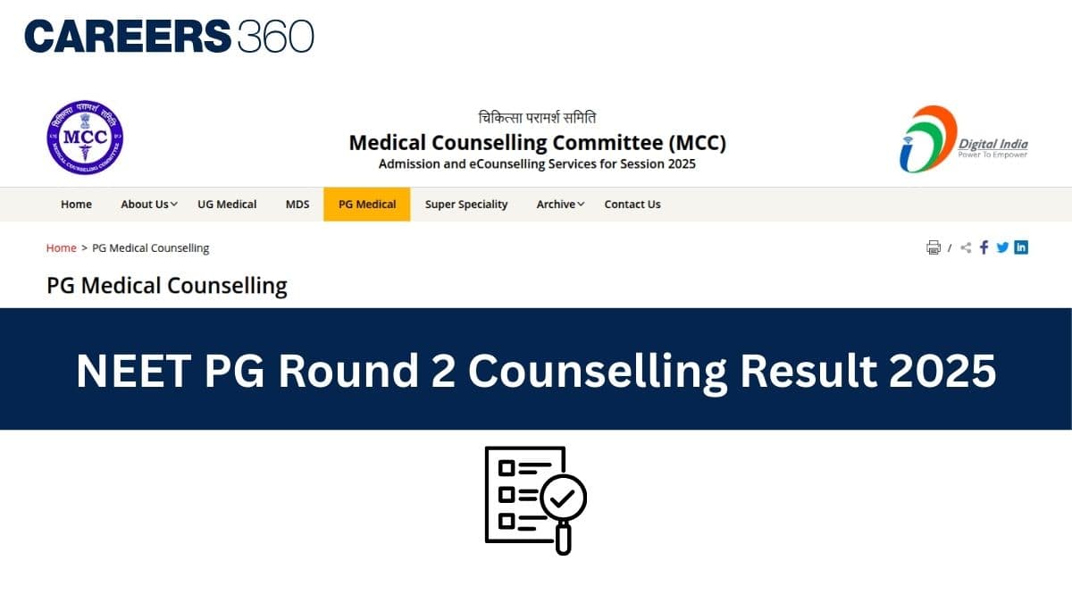 NEET PG Counselling 2025 Round 2 Seat Allotment Result (December 16)